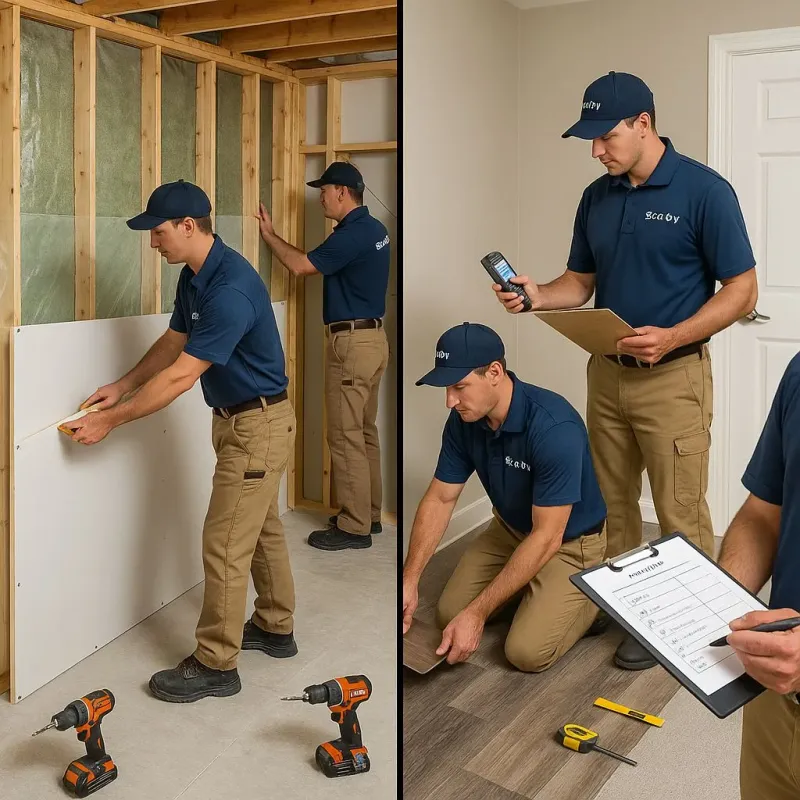Repairs and Reconstruction process in Galeville, NY
